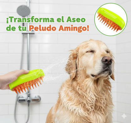 CEPILLO A VAPOR 3 EN 1 PARA MASCOTAS